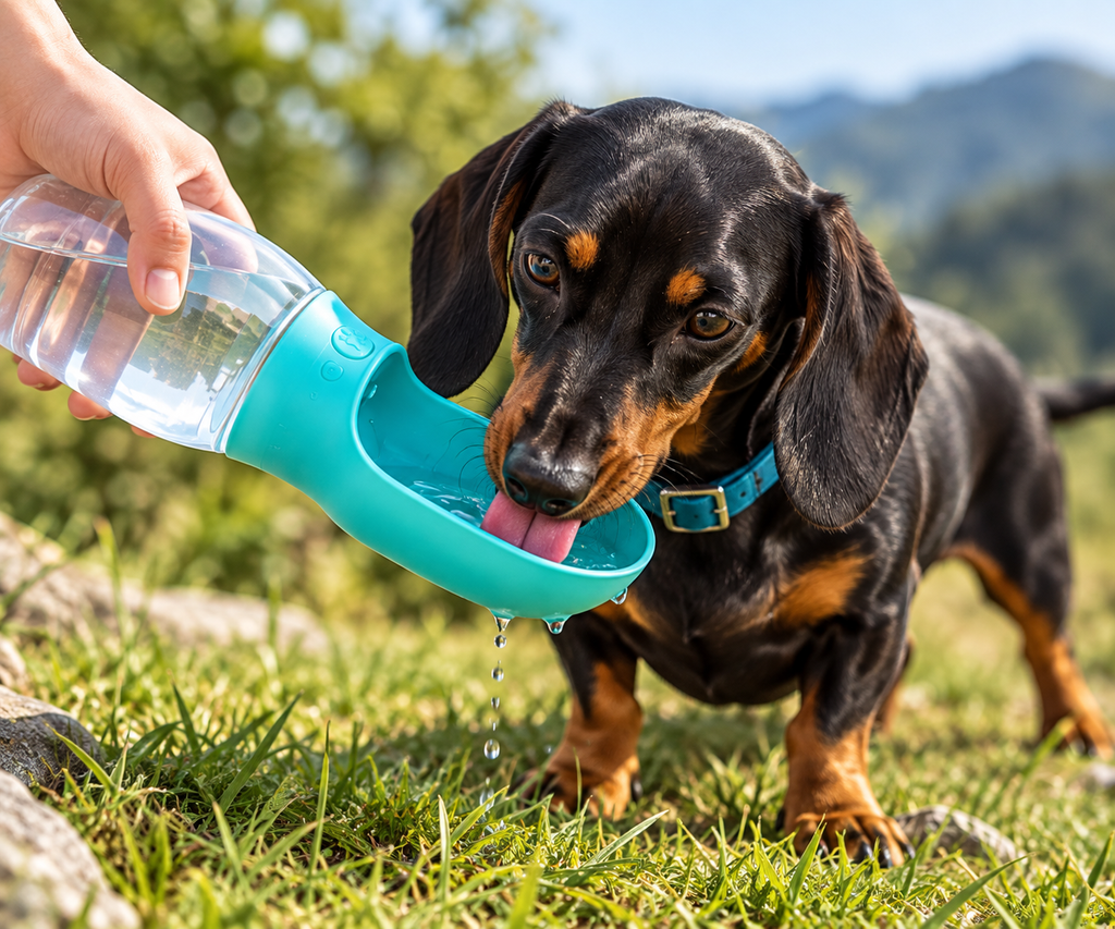 BarkMood No-Spill Water Bottle