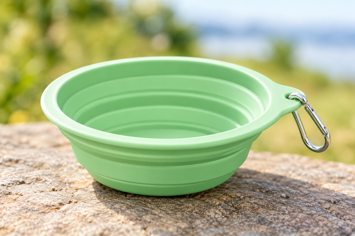 BarkMood Collapsible Travel Bowl