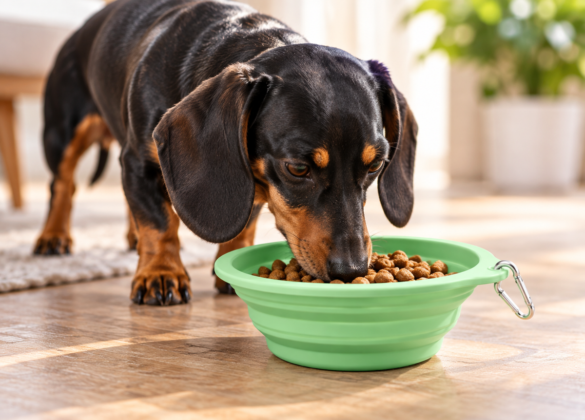 BarkMood Collapsible Travel Bowl